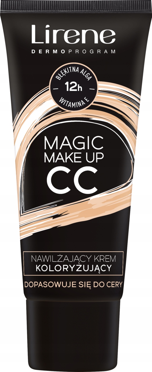 LIRENE MAGIC MAKE UP KREM CC NAWILŻAJĄCY DOPASOWUJĄCY SIĘ DO CERY 30 ML