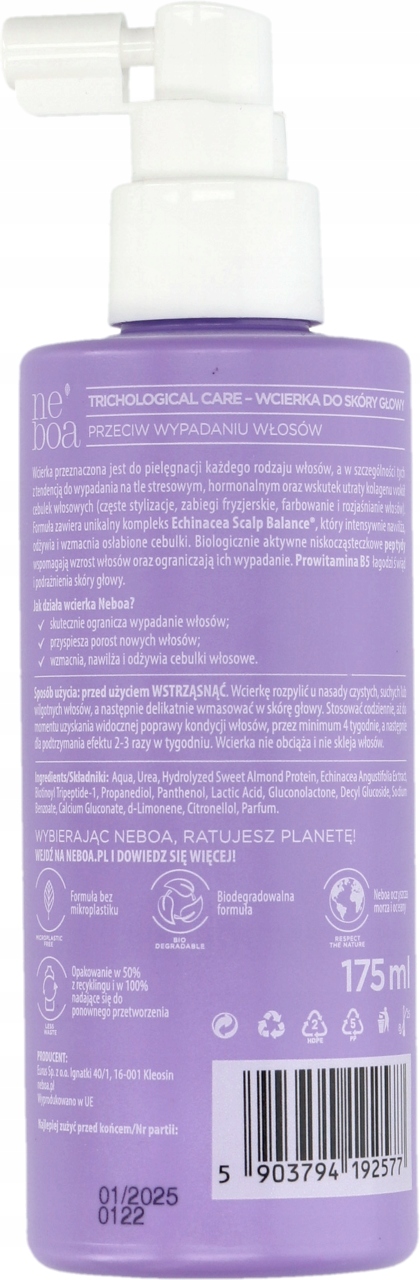 NEBOA TRICHOLOGICAL CARE WCIERKA DO SKÓRY GŁOWY