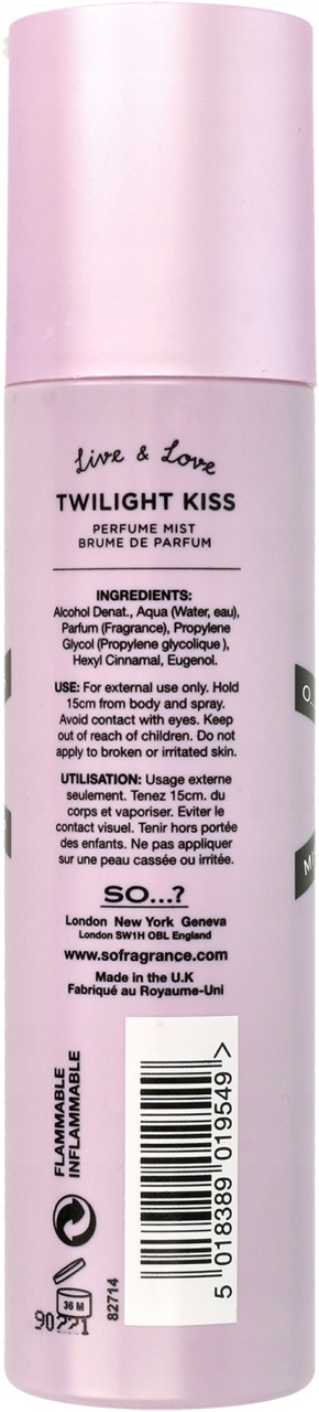 SO? MISS SO? TWILIGHT KISS MGIEŁKA DO CIAŁA ZAPACHOWA DLA KOBIET 140 ML