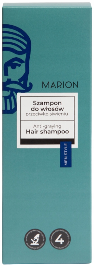MARION MEN STYLE SZAMPON DO WŁOSÓW PRZECIW SIWIENIU 150 ML