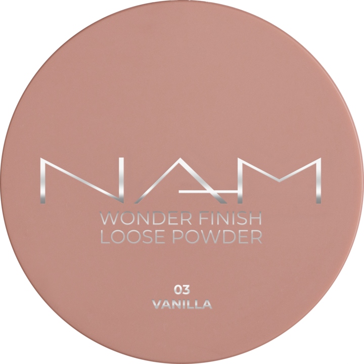 NAM WONDER FINISH PUDER DO TWARZY SYPKI NR 03 VANILLA 8 G