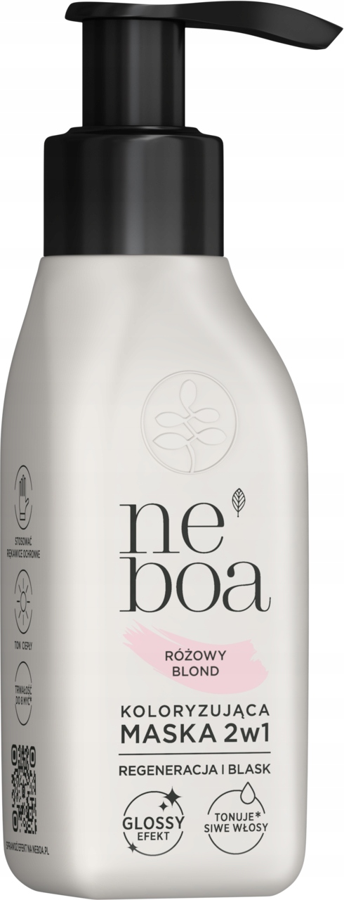 NEBOA MASKA KOLORYZUJĄCA 2W1 RÓŻOWY BLOND 100 ML