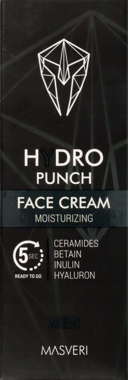 MASVERI MEN KREM DO TWARZY DLA MĘŻCZYZN NAWILŻAJĄCY HYDRO PUNCH 75 ML