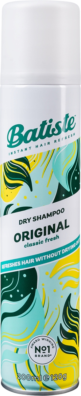 BATISTE ORIGINAL SUCHY SZAMPON DO WŁOSÓW KLASYCZNA ŚWIEŻOŚĆ UNISEX 200 ML