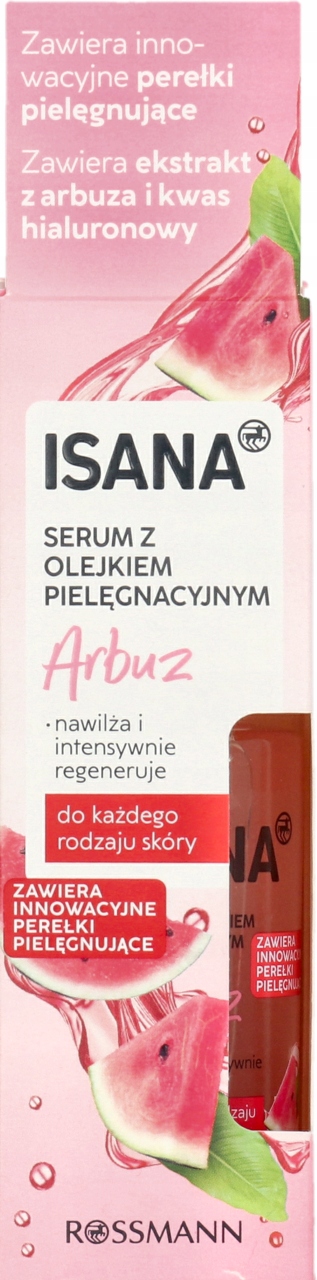 ISANA SERUM DO TWARZY Z OLEJKIEM PIELĘGNUJĄCYM ARBUZ 30 ML