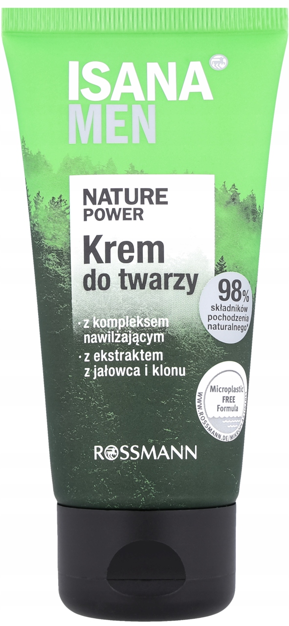 ISANA MEN NATURE POWER KREM DO TWARZY 75 ML