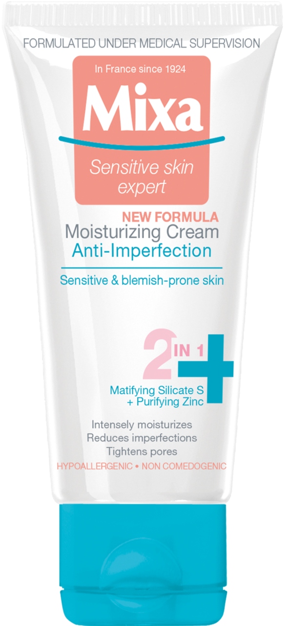 MIXA KREM DO TWARZY NAWILŻAJĄCY PRZECIW NIEDOSKONAŁOŚCIOM 50 ML