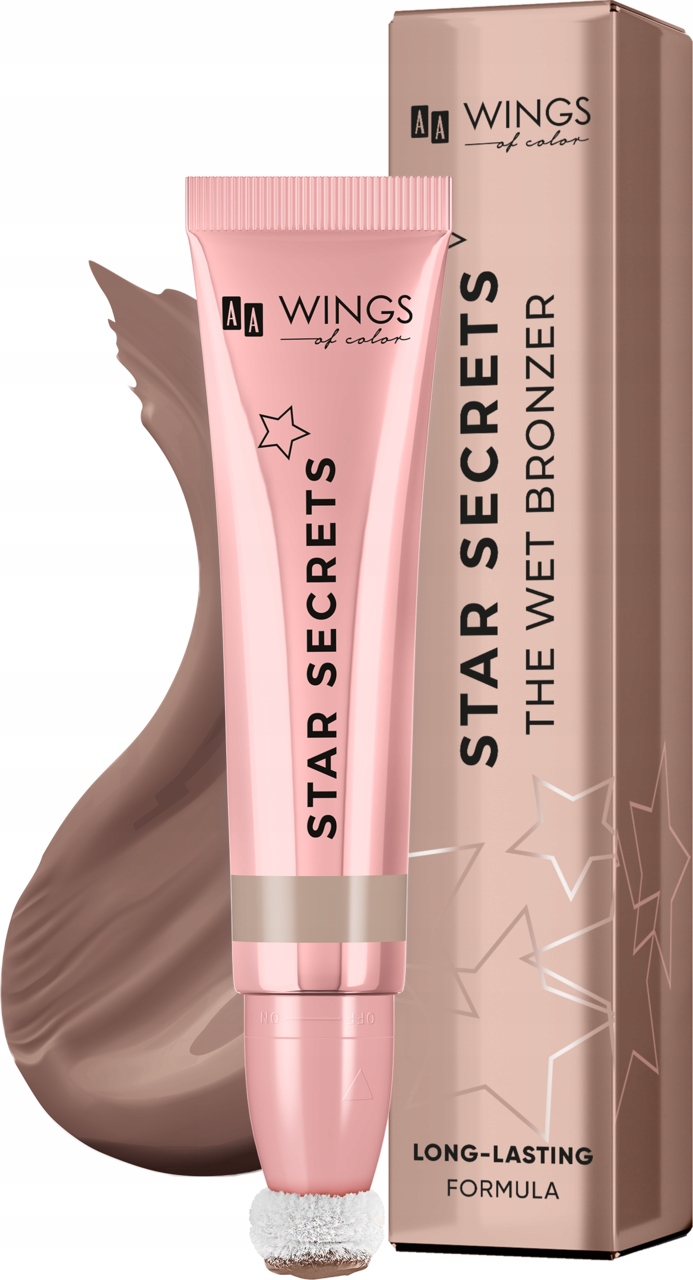 AA WINGS OF COLOR STAR SECRETS BRONZER DO TWARZY KREMOWY 01 LIGHT 13 ML