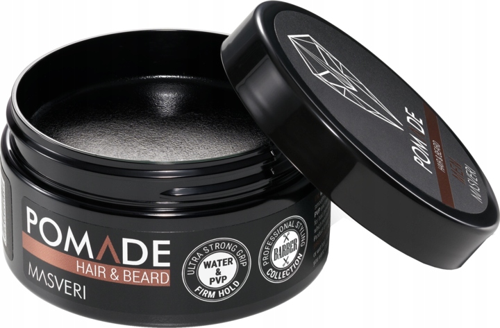 MASVERI MEN POMADA DO WŁOSÓW I BRODY OPARTA NA WODNEJ BAZIE 100 ML