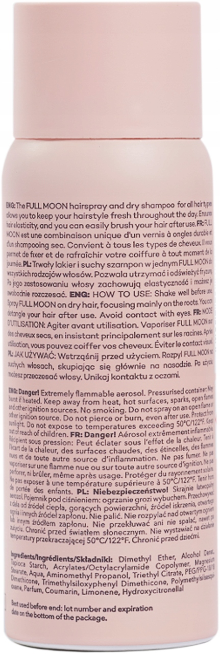 HAIRMATE FULL MOON LAKIER TEKSTURYZUJĄCY Z SUCHYM SZAMPONEM 75 ML