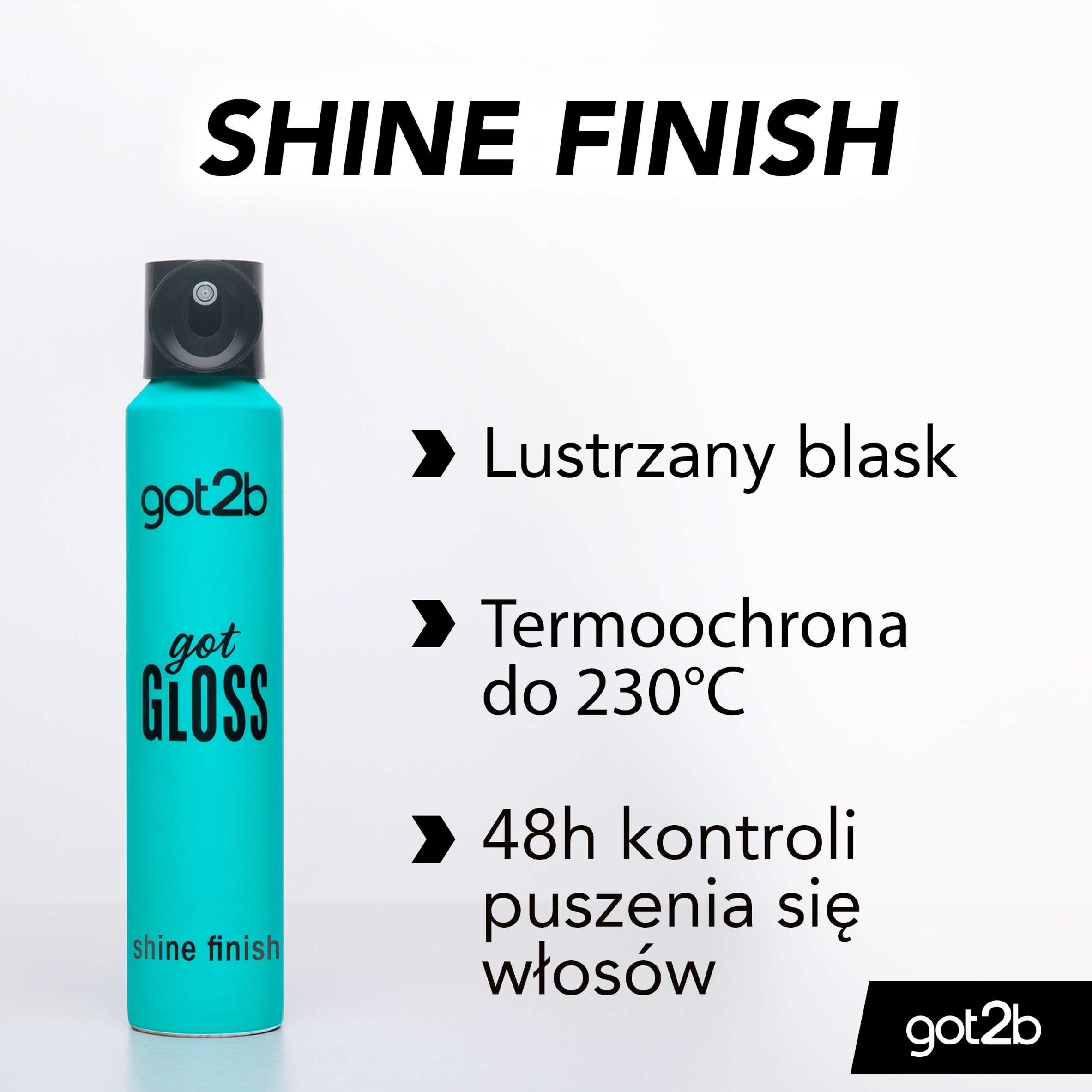 GOT2B GOTGLOSS NABŁYSZCZACZ DO WŁOSÓW W SPRAY'U 200 ML