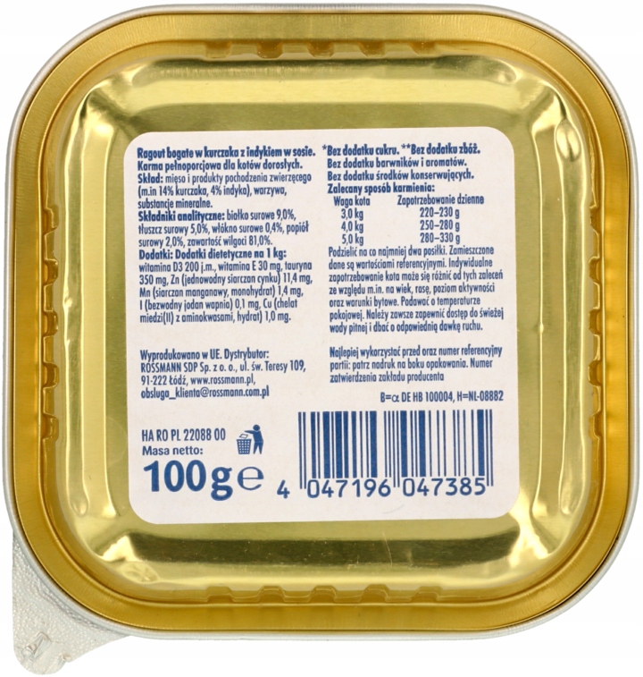 WINSTON KARMA DLA KOTÓW Z KURCZAKIEM I INDYKIEM