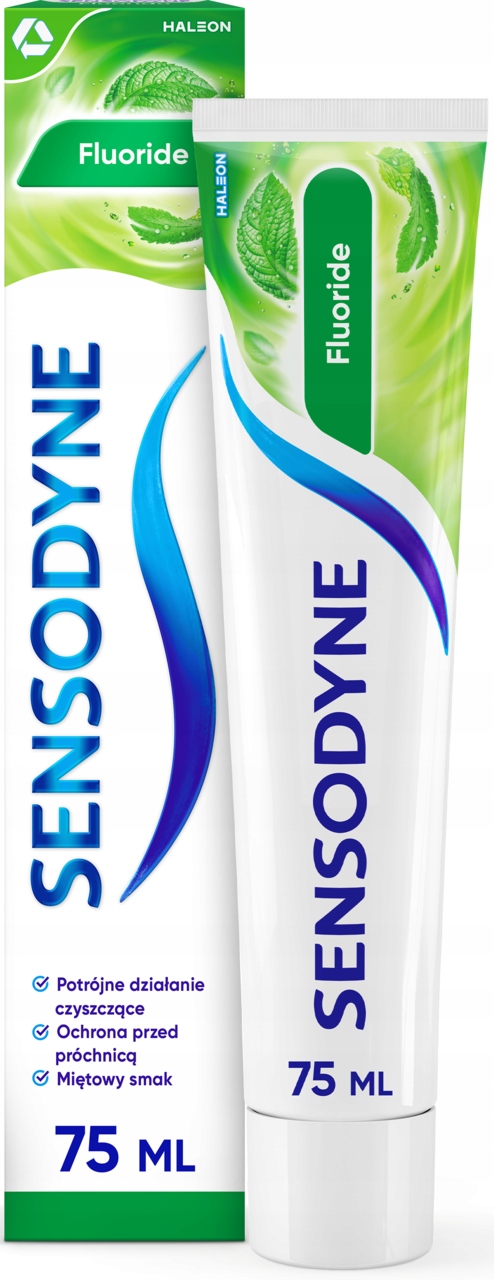 SENSODYNE FLUORIDE PASTA DO ZĘBÓW NA NADWRAŻLIWOŚĆ 75 ML