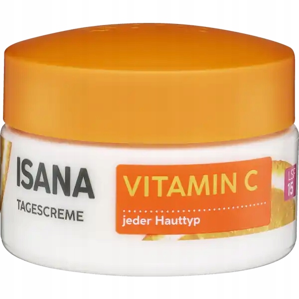ISANA VITAMIN C KREM DO TWARZY SPF15 NA DZIEŃ 50ML
