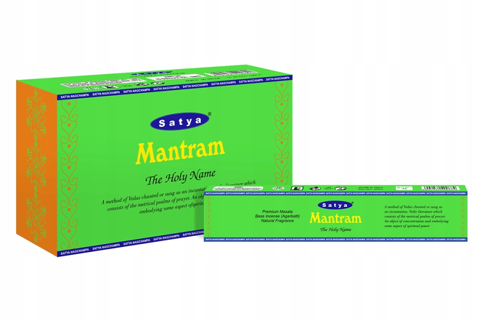 SATYA MANTRA KADZIDEŁKA PYŁKOWE INCENSE MANTRAM 15 G