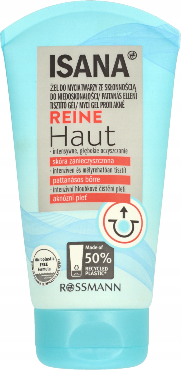 ISANA REINE HAUT ŻEL DO MYCIA TWARZY OCZYSZCZAJĄCY 150 ML
