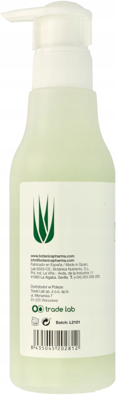 BOTANICAPHARMA ŻEL ALOESOWY 100 CZYSTY 250 ML