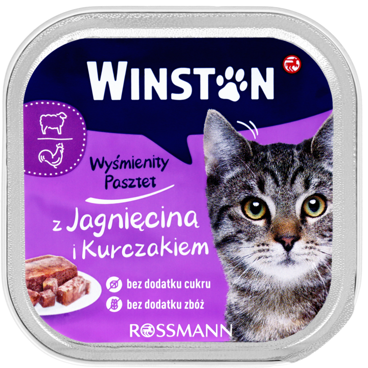 WINSTON KARMA DLA KOTÓW Z JAGNIĘCINĄ I KURCZAKIEM