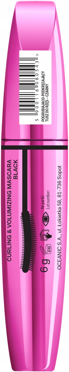 AA WINGS OF COLOR NO-LIMIT VOLUME CURL EFFECT TUSZ DO RZĘS 6 G