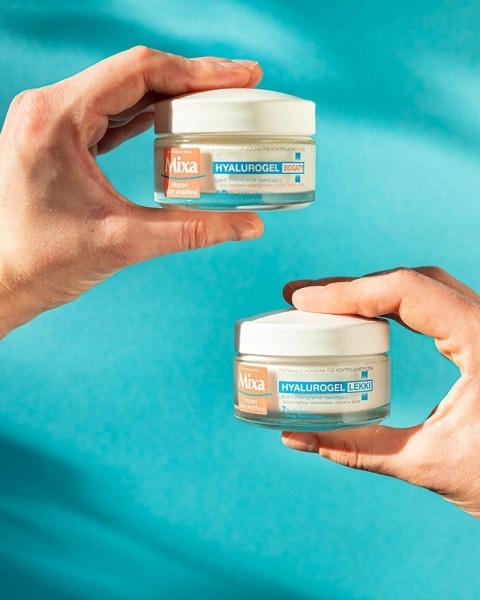 MIXA HYALUROGEL KREM DO TWARZY NAWILŻAJĄCY SKÓRA SUCHA I BARDZO SUCHA 50 ML