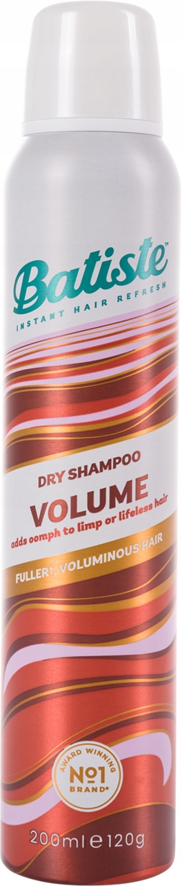 BATISTE VOLUME SUCHY SZAMPON DO WŁOSÓW ZWIĘKSZAJĄCY OBJĘTOŚĆ 200 ML