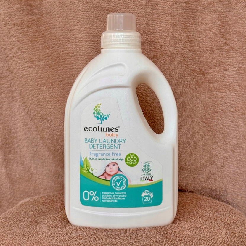 ECOLUNES HIPOALERGICZNY PŁYN DO PRANIA DLA DZIECI BEZZAPACHOWY 1000 ML
