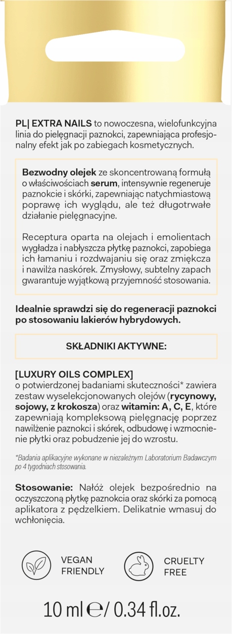 MORE4CARE EXTRA NAILS OLEJEK DO SKÓREK I PAZNOKCI FORMUŁA SERUM 10 ML