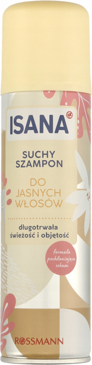 ISANA SUCHY SZAMPON DO WŁOSÓW JASNYCH 200 ML