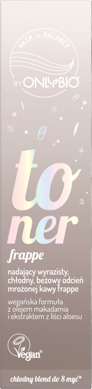 HAIR IN BALANCE BY ONLYBIO TONER DO WŁOSÓW FRAPPE 100 ML