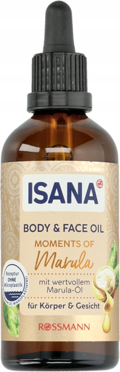 ISANA OLEJEK DO CIAŁA I TWARZY MOMENTS OF MARULA 100 ML