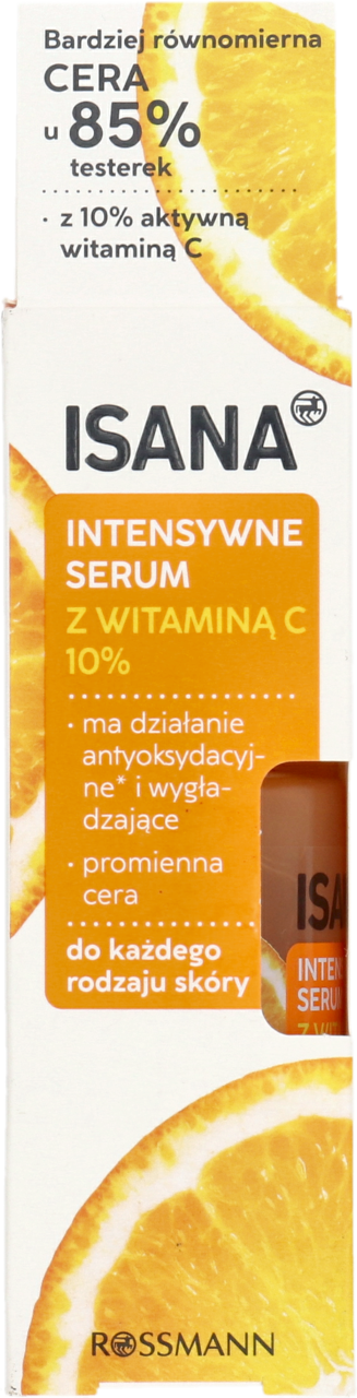 ISANA VITAMIN C SERUM DO TWARZY Z WITAMINĄ C 30 ML