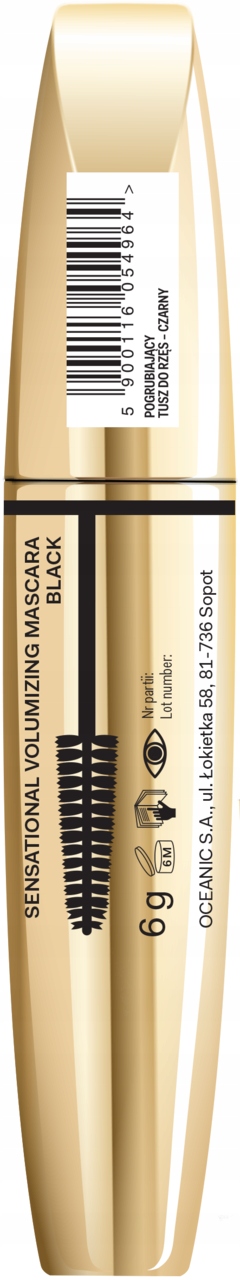 AA WINGS OF COLOR NO-LIMIT VOLUME NOIR CLASSIC TUSZ DO RZĘS 6 G