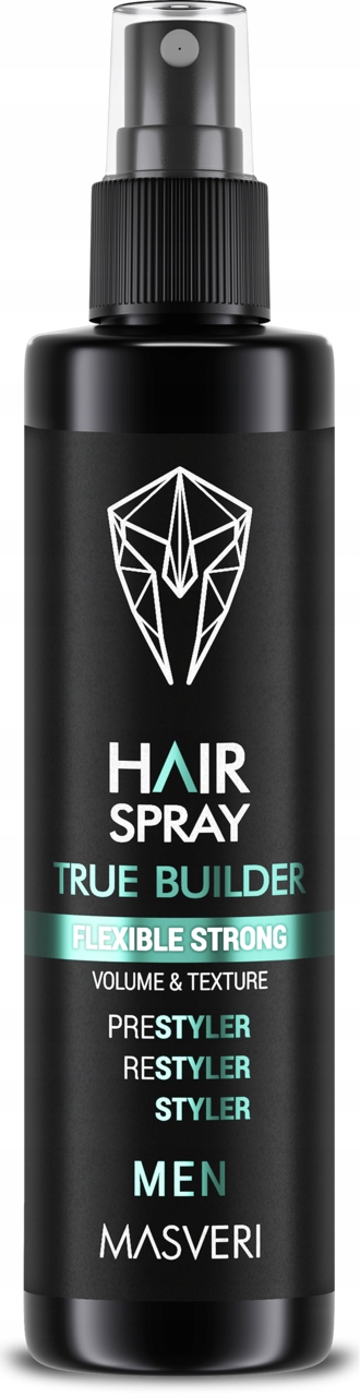 MASVERI MEN FLEXIBLE STRONG SPRAY DO STYLIZACJI WŁOSÓW 200 ML