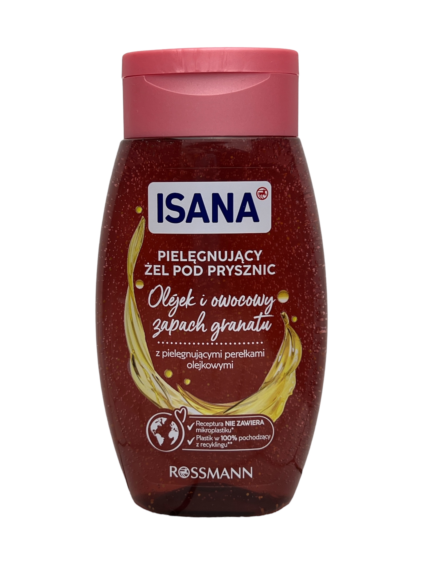 ISANA PIELĘGNUJĄCY ŻEL POD PRYSZNIC OLEJEK I OWOCOWY ZAPACH GRANATU 250 ML