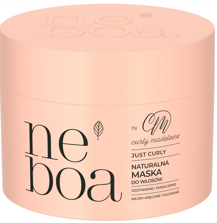 NEBOA BY CURLY MADELEINE MASKA DO WŁOSÓW ODŻYWIENIE I ZMIĘKCZENIE 300 ML