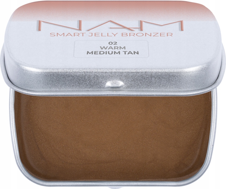 NAM SMART JELLY BRONZER DO TWARZY W FORMULE GALARETKI NR 02 WARM MEDIUM TAN