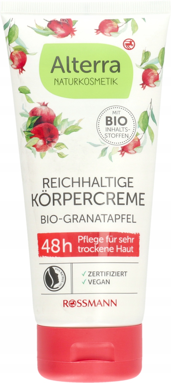 ALTERRA KREM DO CIAŁA GRANAT 200 ML