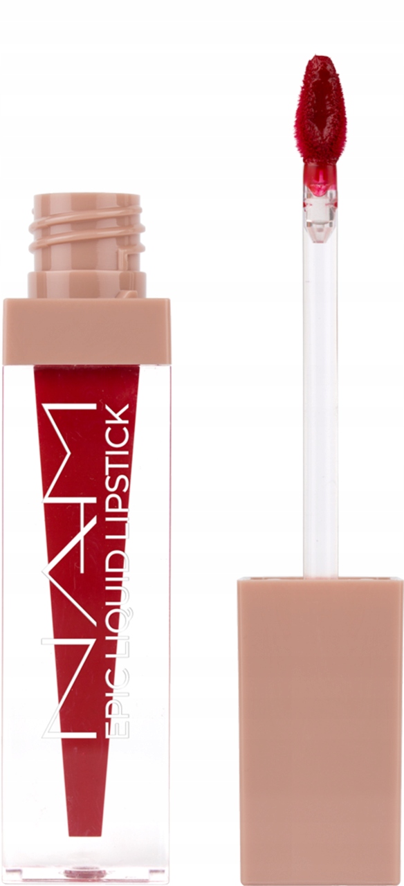 NAM EPIC POMADKA DO UST W PŁYNIE DEMI-MATTE NR 4 RUSSIAN RED 3,5 ML