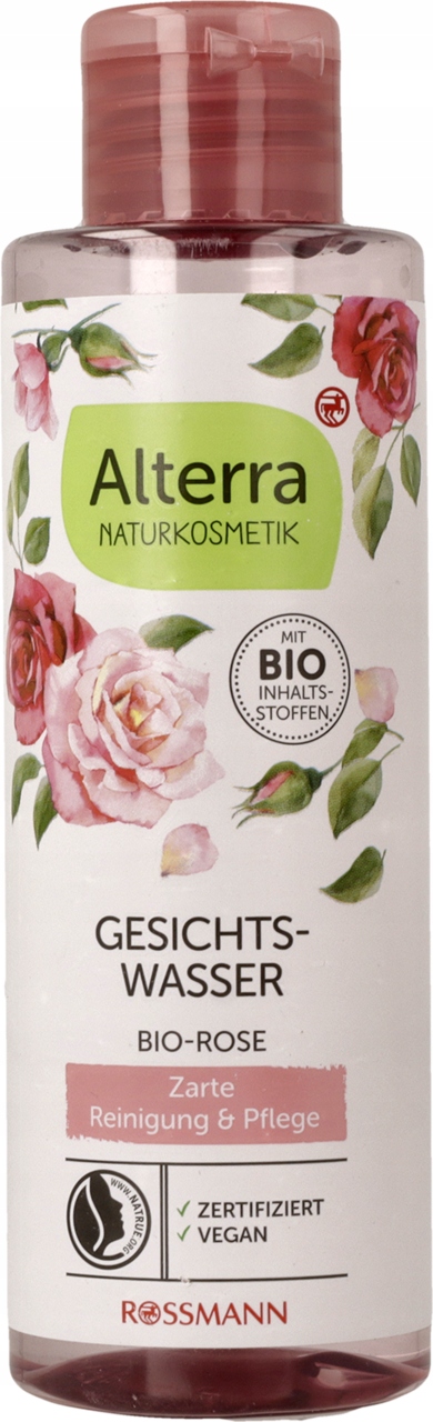 ALTERRA TONIK DO TWARZY RÓŻA BIO 150 ML