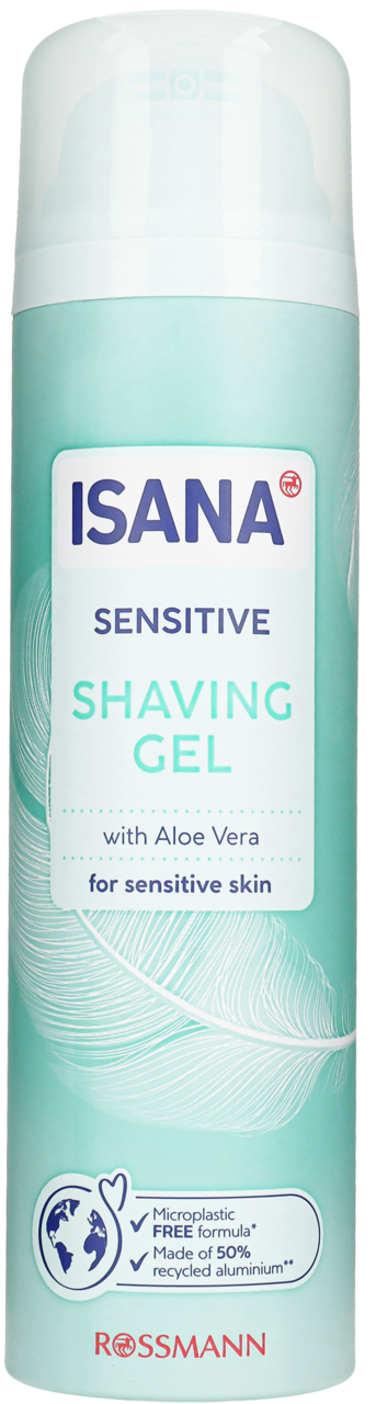 ISANA SENSITIVE ŻEL DO GOLENIA 200 ML