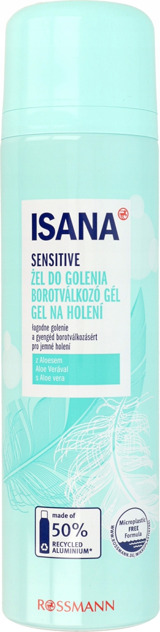 ISANA SENSITIVE ŻEL DO GOLENIA 200 ML