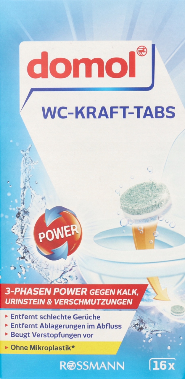 DOMOL TABLETKI DO WC 16 X 25 G