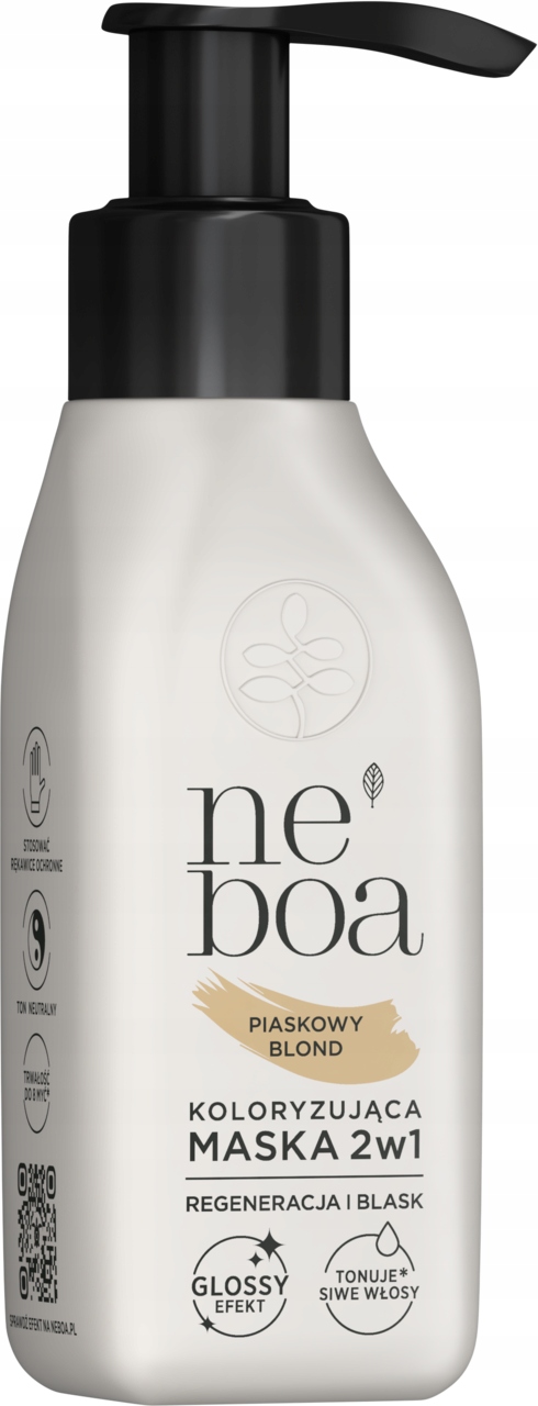 NEBOA MASKA KOLORYZUJĄCA 2W1 PIASKOWY BLOND 100 ML