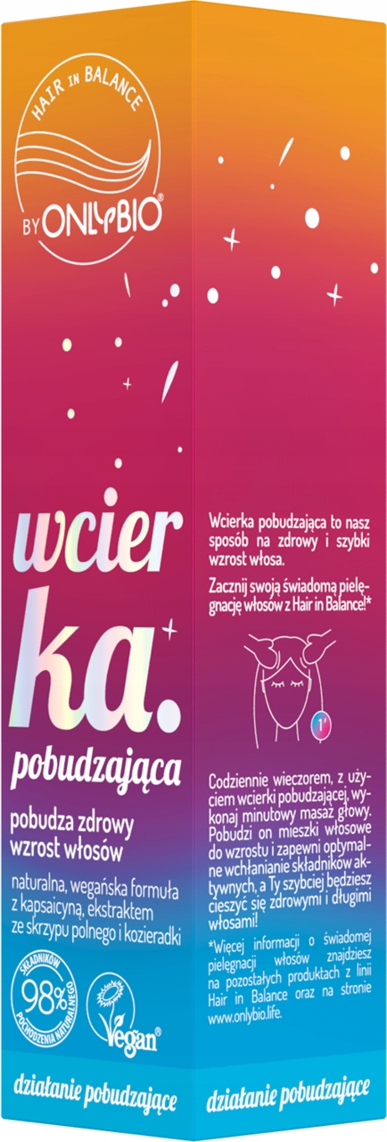 ONLYBIO WCIERKA DO SKÓRY GŁOWY POBUDZAJĄCA 100 ML