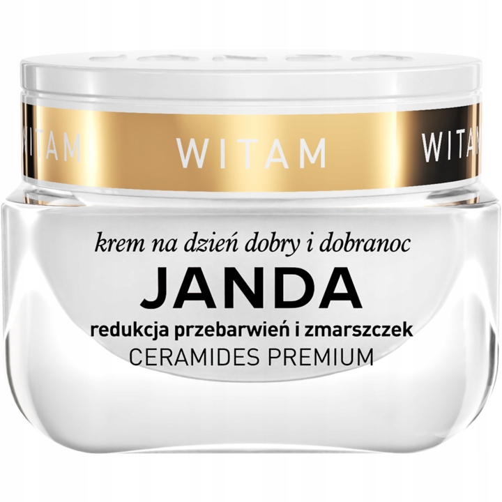 JANDA CERAMIDES PREMIUM KREM DO TWARZY REDUKCJA PRZEBARWIEŃ ZMARSZCZEK 50ML
