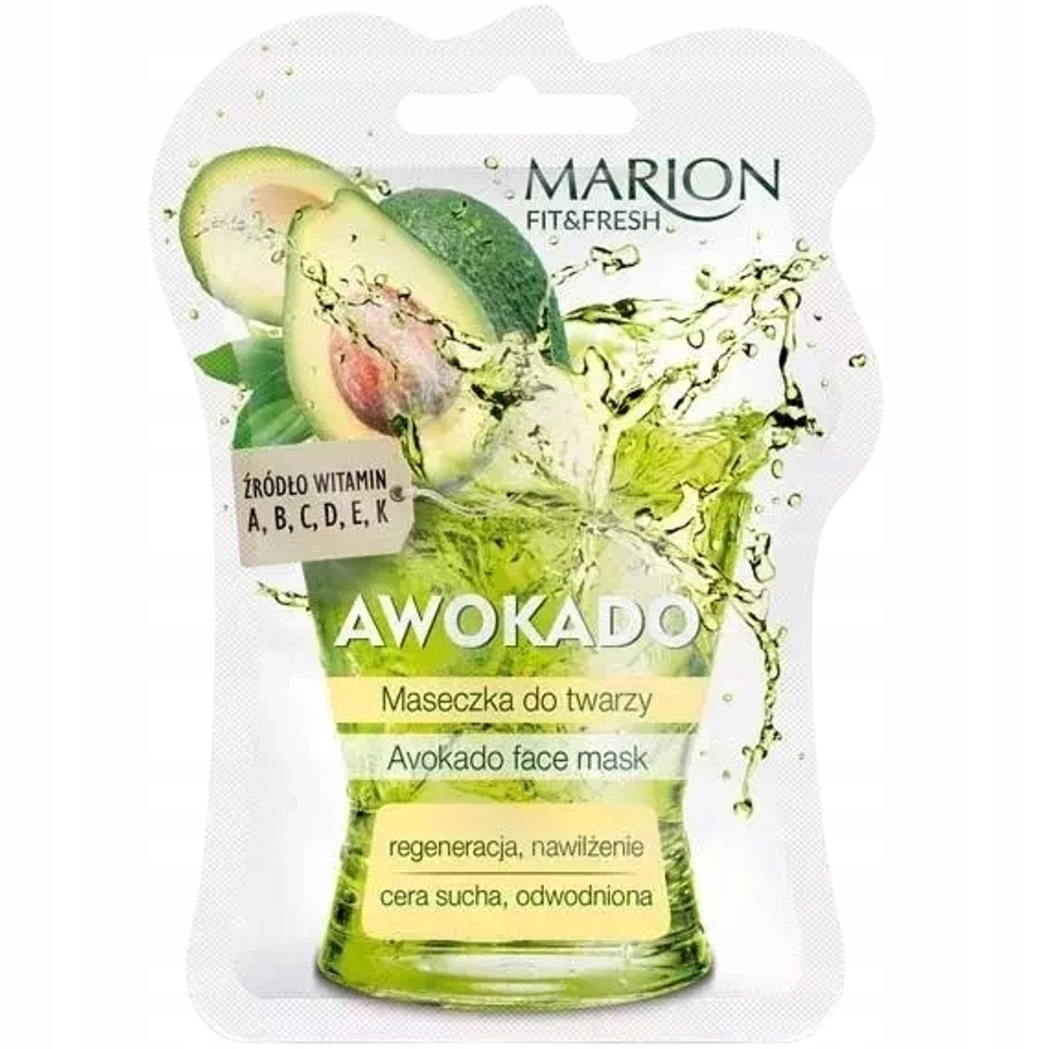 MARION FIT&FRESH MASECZKA DO TWARZY AWOKADO 7,5 ML