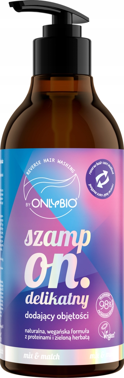 ONLYBIO REVERSE WASHING SZAMPON DO WŁOSÓW 400 ML