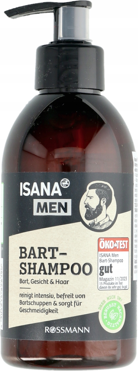 ISANA MEN SZAMPON DO BRODY Z EKSTRAKTEM Z GUARANY I CYNKIEM 250 ML
