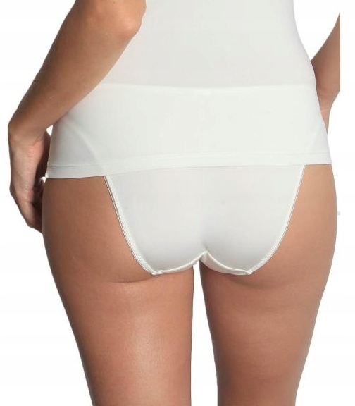 Majtki figi Sassa mode gładkie style 46350 ecru 314 44 XXL