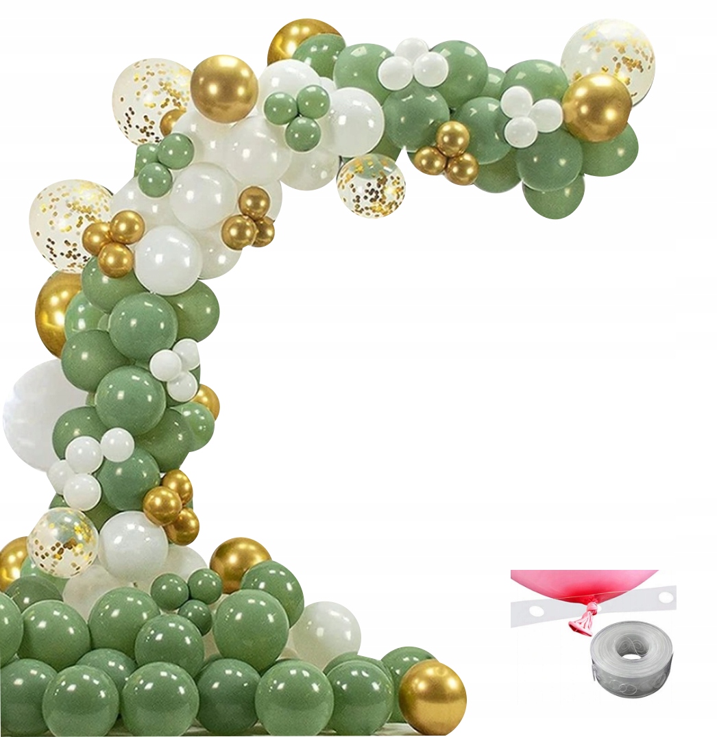 Girlanda balonowa dekoracyjny zestaw